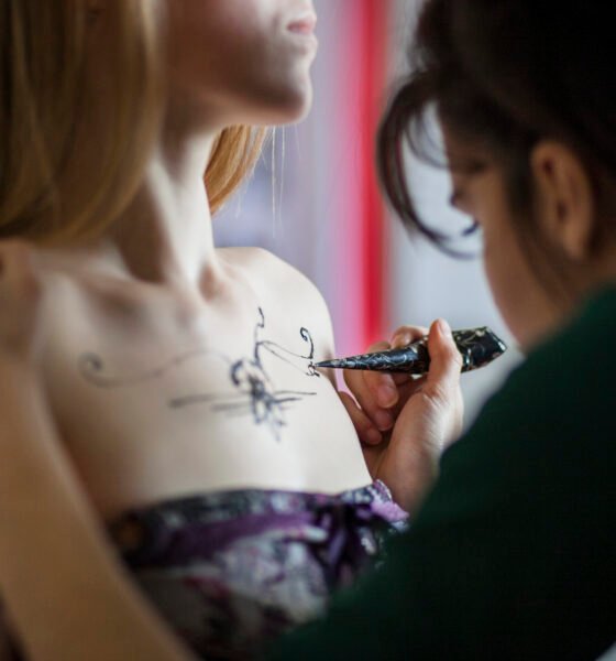breast tattoos